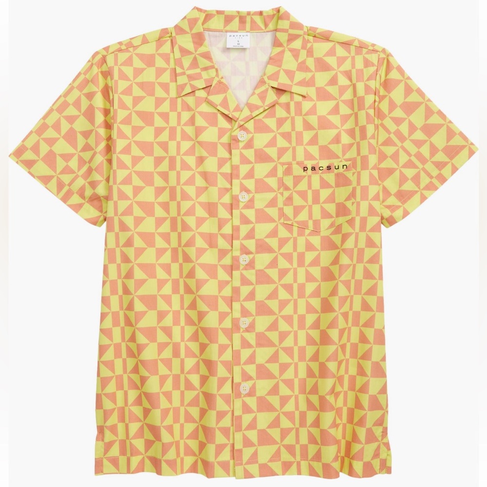 👕 PacSun Geo Pattern Shirt 👕